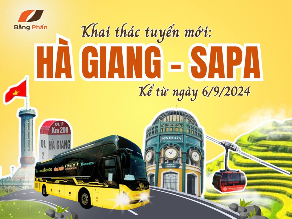 Bang Phan Bus Company will launch a new Ha Giang SaPa route