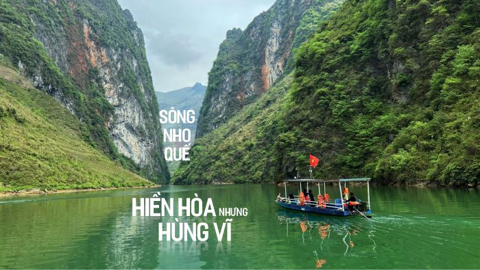 Sông Nho Quế - Điểm đến Hà Giang tháng 10.