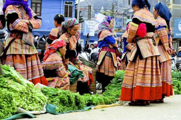 Chợ phiên Hà Giang tháng 10.