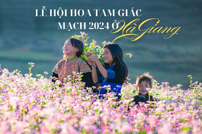 Lễ hội hoa tam giác mạch 2024 ở Hà Giang.