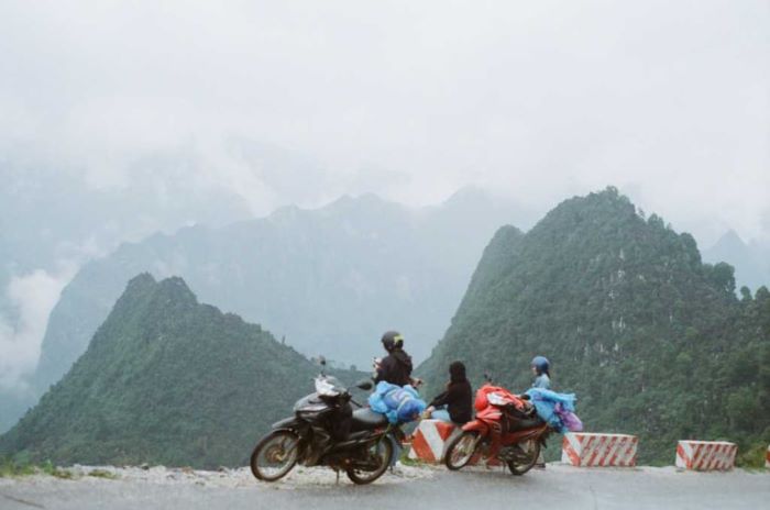 Thời tiết Hà Giang mùa đông. 